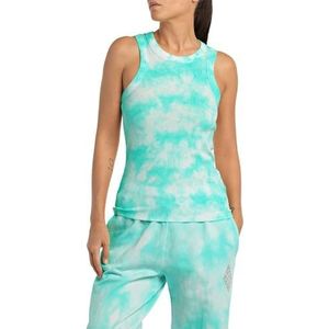 Replay Rib Tanktop voor dames, 030 Amalfi Green, S