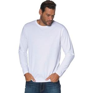 JP1880 - Shirt - Wit - Lange Mouw - Normale Pasvorm