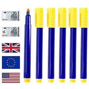 Bankbiljettentester pen testpen bankbiljettentester bankbiljettentester voor Amerikaanse dollar, euro, pond, Yen, Won enz. 10-delige set
