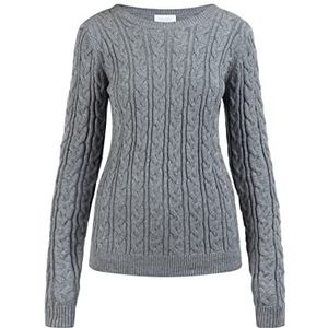 ALARY Gebreide damestrui 15424695-AL01, grijs, XL/XXL, grijs, XL/XXL