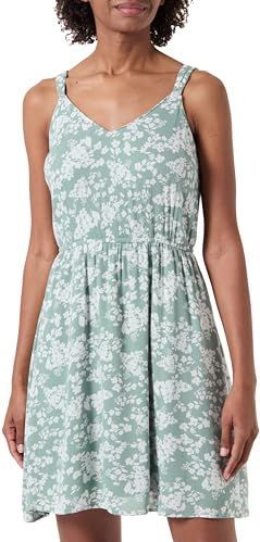 ONLY Zomerjurk 'KARMEN'  smaragd / wit