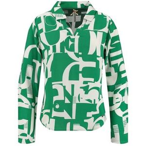 KEY LARGO Damesblouse met V-hals, Grass Green (1504), XS