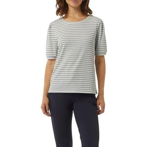 T-shirt met Lurex-strepen, 59g3, 34