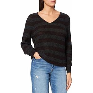 ESPRIT Collection Met wol/alpaca: trui met V-hals, 201/Donker Bruin 2, L