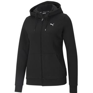 Puma Dames Essential sweatjack zwart XS