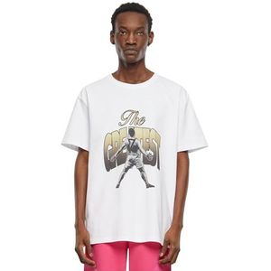 Mister Tee Upscale - Greatest Heavy Oversize Heren T-shirt - Wit