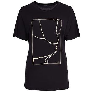 ESPRIT T-shirt voor dames, 001/Black, XXS