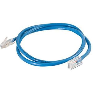 C2G 20M Cat5e Ethernet RJ45 hoge snelheid netwerk kabel, LAN Lead blauw Cat5e PVC UTP Patch kabel