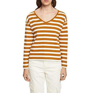 ESPRIT Dames 013EE1K336 T-shirt, 237/CARAMEL 3, M, 237/Caramel 3., M