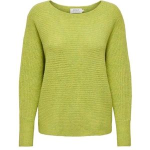 Bestseller A/S Dames ONLDANIELLA L/S KNT NOOS trui, Evening Primrose/Detail:Melange, S, Evening Primrose/Detail:melange, S