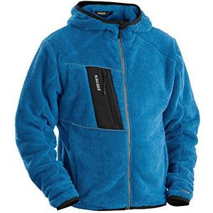 Blåkläder Workwear 48632502-8000-3XL vezelbont-fleecejack, 1 stuk, 3XL, oceaanblauw, maat 67-48632502-8000-3XL