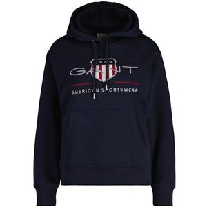 GANT Archive Shield Hoodie, evening blue, S