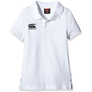 Canterbury Waimak Poloshirt voor jongens, wit, maat 36