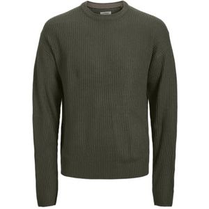 Jreblogan Knit Crew Neck Sn, Forest Night, XS