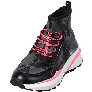 Replay Athena JR Sneakers voor jongens en meisjes, 3120CAMO Fluo Fuxia, 29 EU