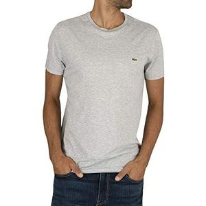 Lacoste Heren T-shirt, Argent Chine, XS