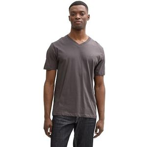 Tom Tailor - 11587 - T-shirt - Pavement Grey - Korte Mouwen