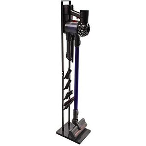 Paxanpax PFC764_17, PFC764R draadloze stofzuiger en accessoires vloerstandaard voor Dyson V15 Detect Absolute, vacuümhouder, rek, vrijstaand metalen ontwerp, boren de muur, donkergrijs