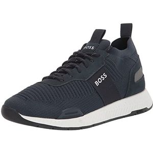 BOSS Heren Mesh Mix Running Sneakers, 46 EU