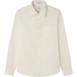 Springfield Oxford Refresh Piece DYED Shirt, wit, XS voor heren