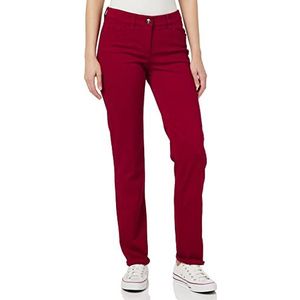 GERRY WEBER Edition Dames Best4me Slimfit Jeans, Red Salsa, 42