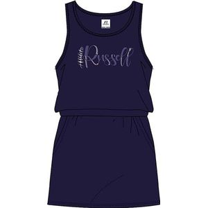 RUSSELL ATHLETIC Mouwloze jurk voor dames, Blauw, L
