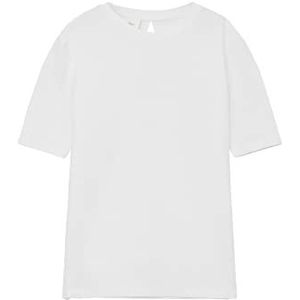 s.Oliver T-shirt voor meisjes, korte mouwen, wit, 140 cm