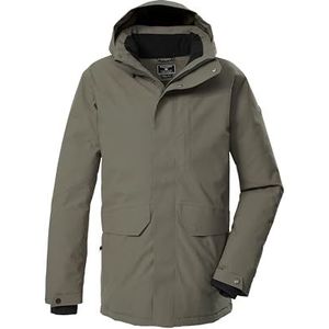 killtec - 43331-000 KOW 85 MN PRK - Parka - Groen - Functioneel met Afneembare Capuchon