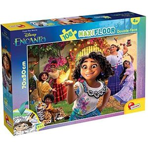 Lisciani - Disney Puzzle DF Maxi Floor 108 Encanto, meerkleurig, 98187