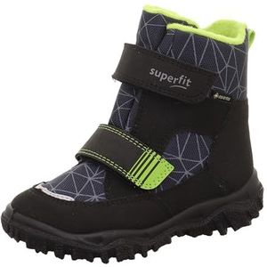 Superfit Jungen HUSKY warm gefütterte Gore-Tex Stiefel, SCHWARZ/HELLGRÜN 0020