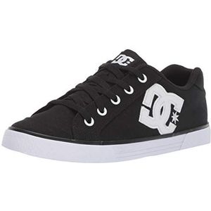 DC Shoes Dames Chelsea Tx schoenen voor dames sneakers, Zwart/Wit/Zwart, 40.5 EU