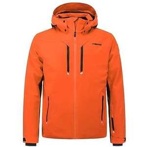 HEAD Men's NEO Jas Heren Jacket, Fluo Orange, XL, Fluo Oranje, XL