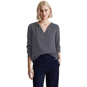 Street One Dames tuniek blouse, blauw (deep blue), 42