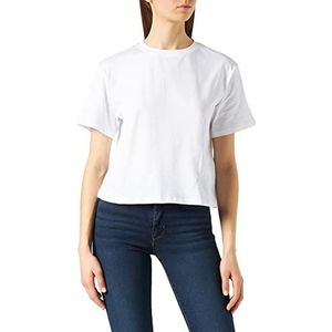 Desigual Dames Ts_Padel T-shirt, wit, S