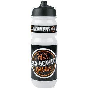 SKS GERMANY Twist Bottle Large drinkfles voor de fiets, 750 ml, sportfles met draaisluiting, lekvrij membraansysteem, geschikt voor elke flessenhouder, meerkleurig, 11315, transparant, 750 ml