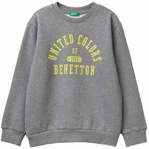 UNITED COLORS OF BENETTON Sweatshirt  geel / grijs gemêleerd