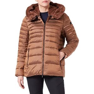 CMP - Woman Jacket Fix Hood, Woman, Camel, 40