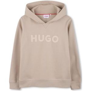 HUGO G00446 Kalamata Sweater voor jongens, Zandkleur, 5 Jaren