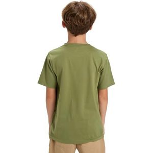 Quiksilver - Ev Type Line - T-shirt - Groen - Korte Mouwen - Jongens