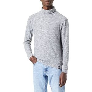 KEY LARGO Heren Steel Tube sweatshirt, Grey Mel. (1105), 3XL, grijs gemêleerd. (1105), 3XL