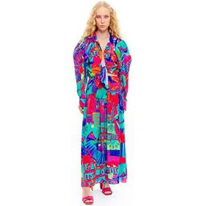 CHAOUICHE Downtown La Print, 3XL/Plus Vrouwen, Downtown la Print, 3XL Grote Maten