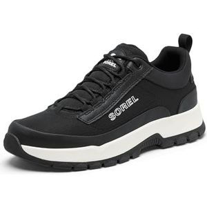 Sorel - Outing NW - Lage Sneaker - Zwart - Rubberen Profiel - Uitneembare Binnenzool