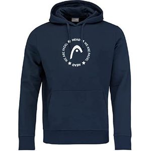 Head Padel Hoodie voor heren, blauw, maat M