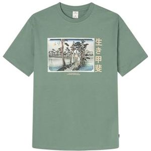 Springfield T-shirt, turquoise/eend, XS
