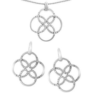 Orphelia sieradenset 925_Sterling_zilver zirkonia SET-6085