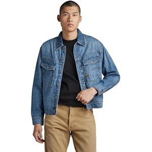 G-STAR RAW Dakota Jacket, blauw (faded cliffside blue D23593-D536-G326), XS