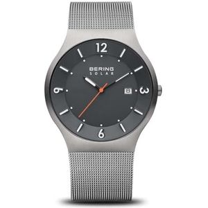 BERING herenhorloge Solar Movement - Solar Collection met roestvrij staal en saffierglas 14440-077