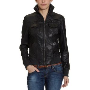 MUSTANG Jeans dames lederen jas Regular Fit, 104686/ Sunila