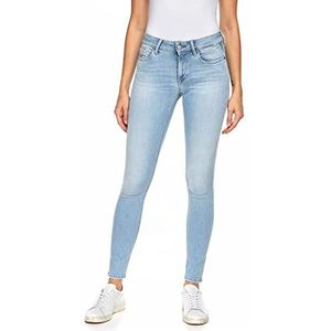 Replay Dames New Luz Jeans, 011 Super Light Blue, 28W x 30L
