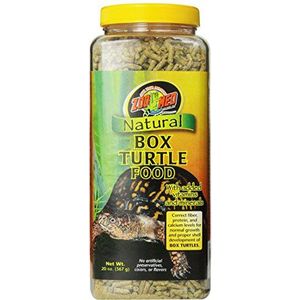 Zoo Med Natural Box Turtle Food 567g, voerpellets voor blikjesschildpadjes